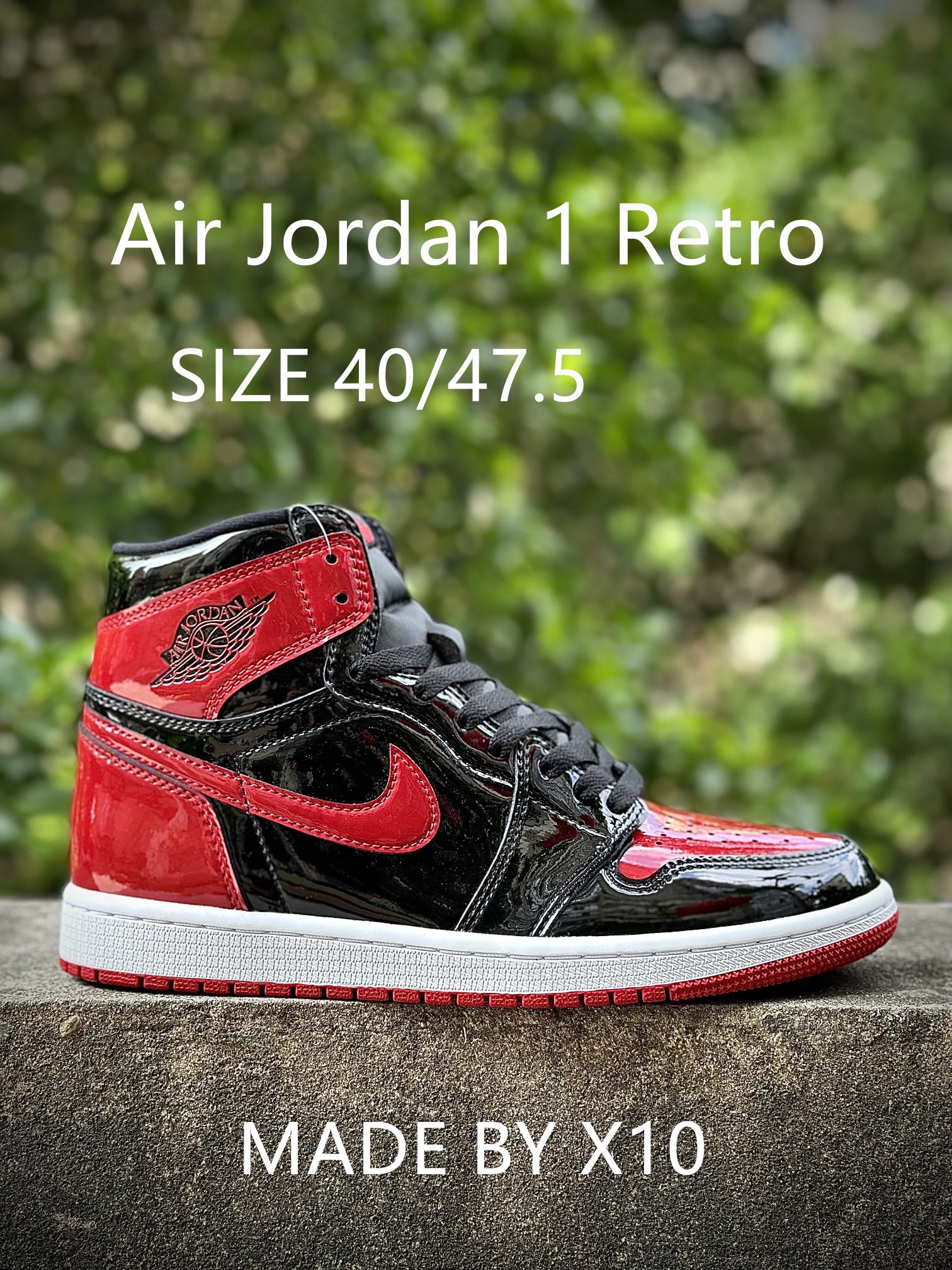 (80%-85% ARR)  Jordan 1 Retro High OG Patent Bred 555088-063