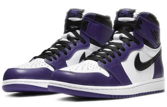 Jordan 1 Retro High Court Purple White