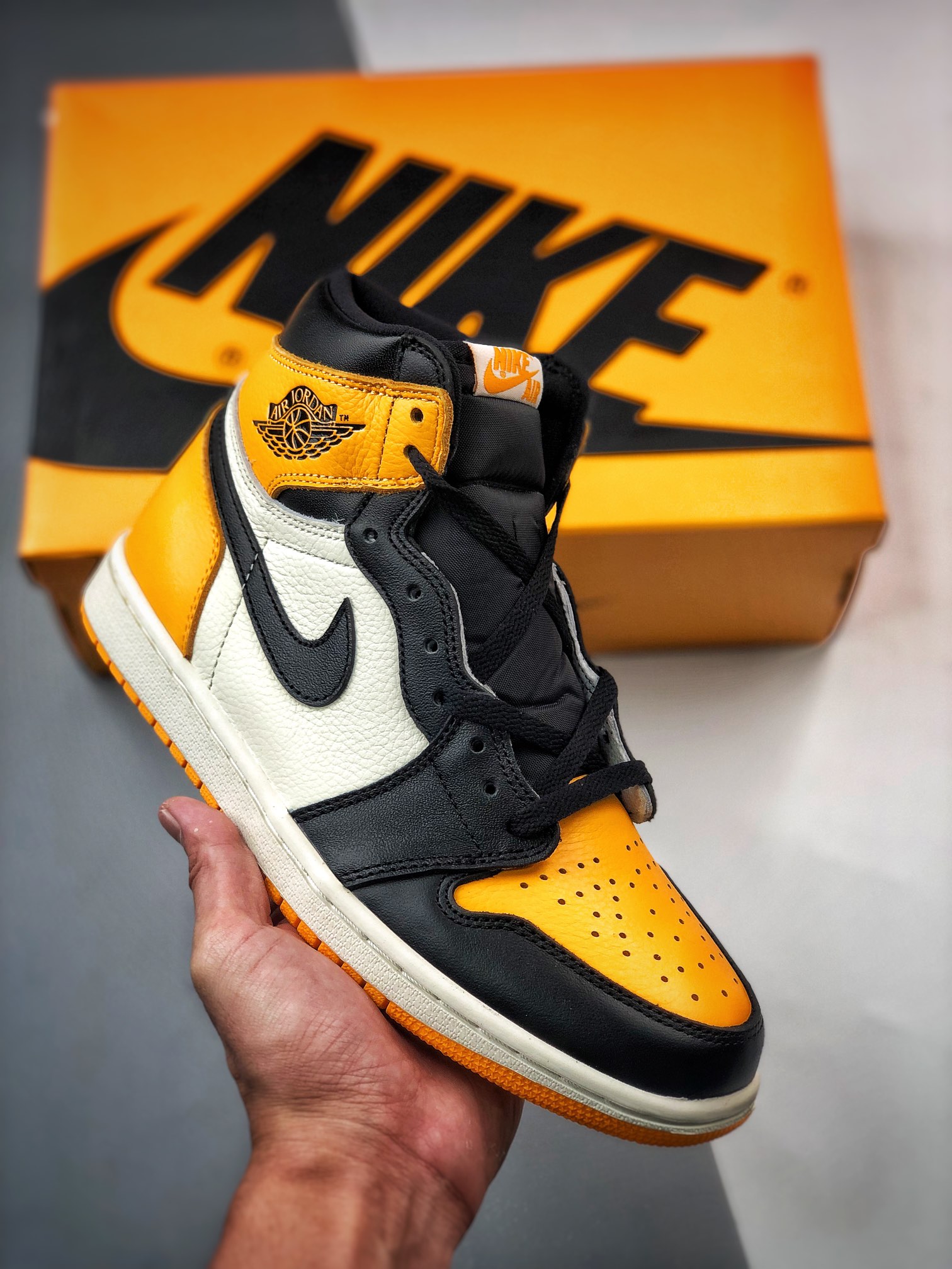 (Excellent)  Jordan 1 Retro High OG Taxi