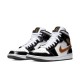 (Special Price)  Jordan 1 Mid Patent Black White Gold