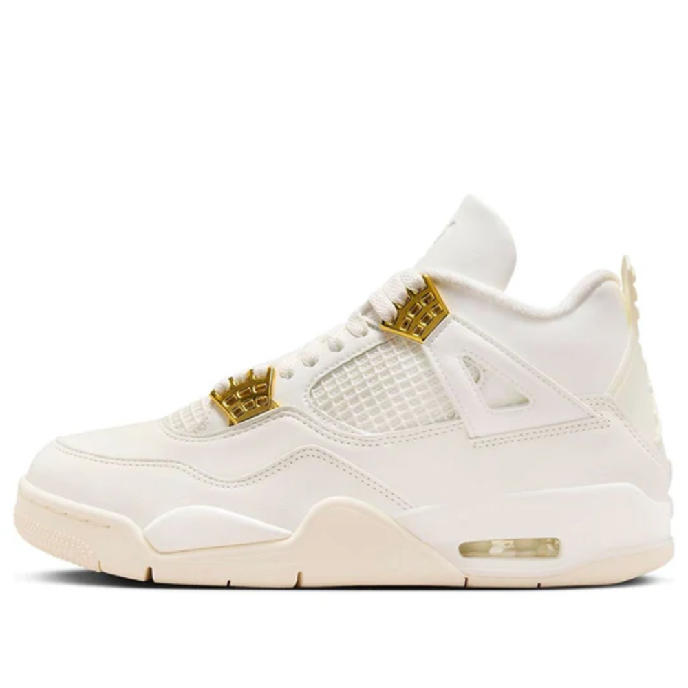 Jordan 4 Retro Metallic Gold (Women's)