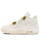 Jordan 4 Retro Metallic Gold (Women's)