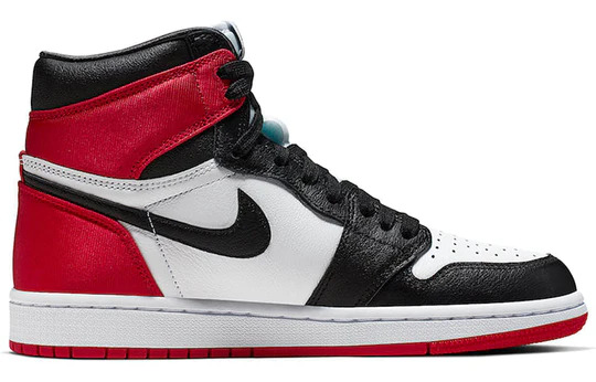 Jordan 1 Retro High Satin Black Toe (Women's)