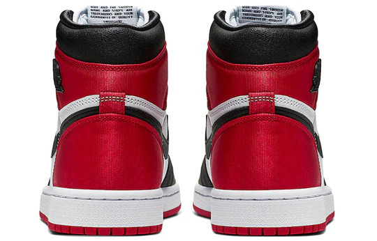 Jordan 1 Retro High Satin Black Toe (Women's)