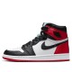 Jordan 1 Retro High Satin Black Toe (Women's)