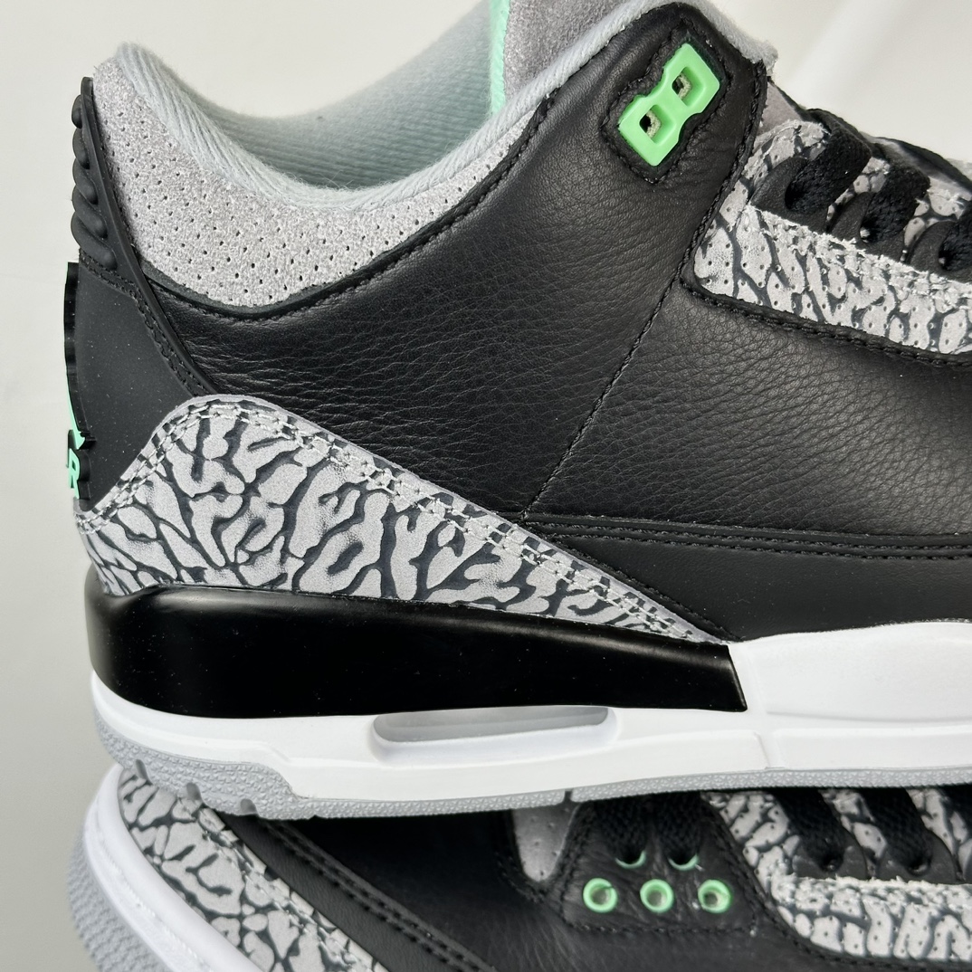 (75%-80% ARR)  Jordan 3 Retro Green Glow CT8532-031