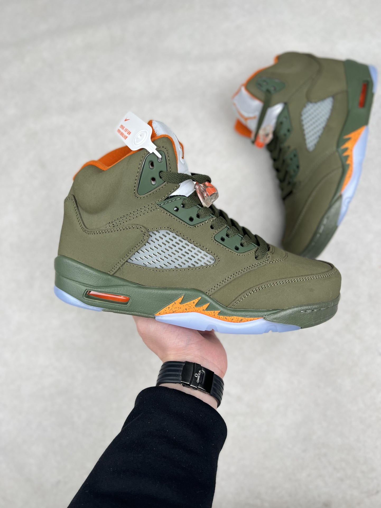 (75%-80% ARR)  Jordan 5 Retro Olive (2024) DD0587-308