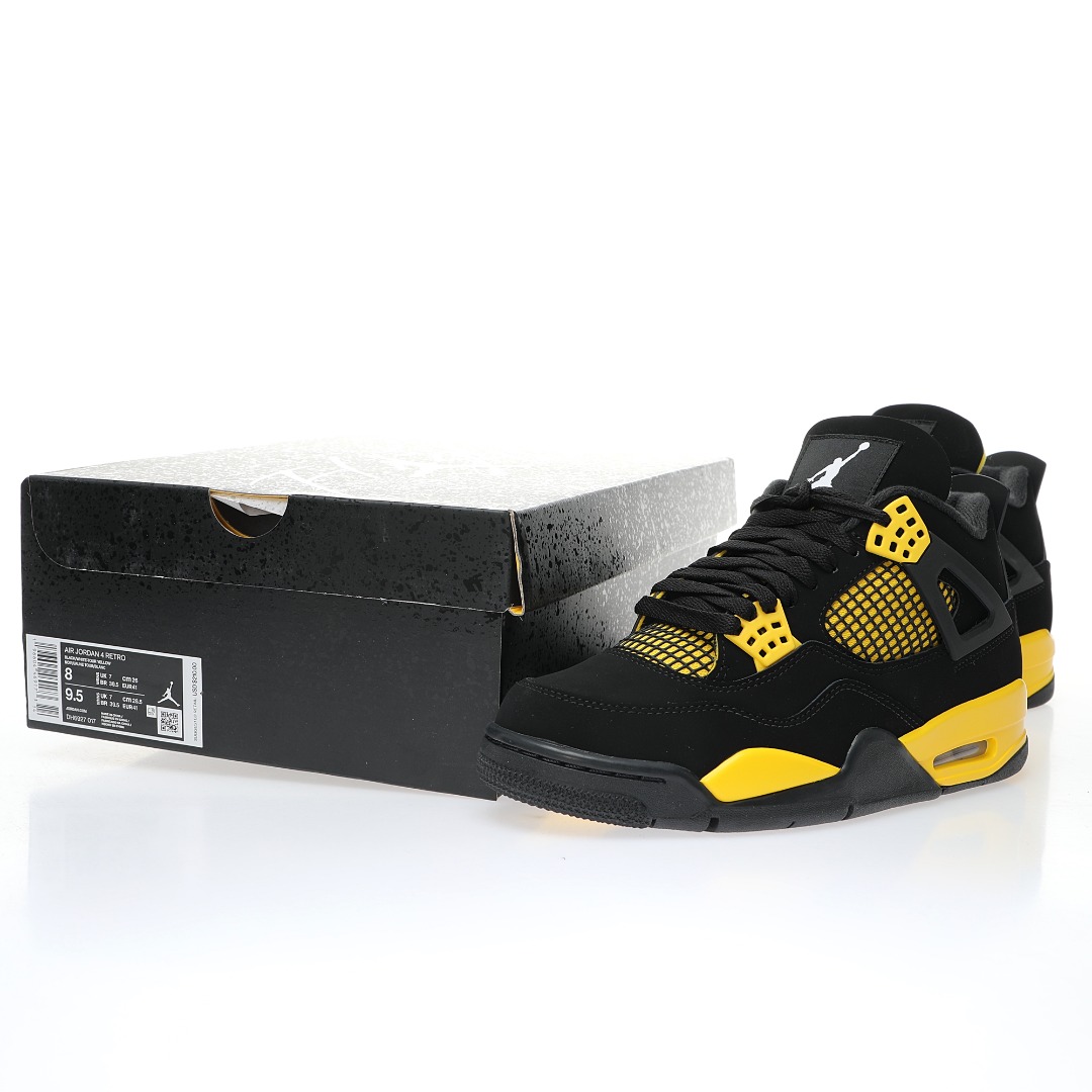 (75%-80% ARR)  Jordan 4 Retro Thunder (2023)  DH6927-017