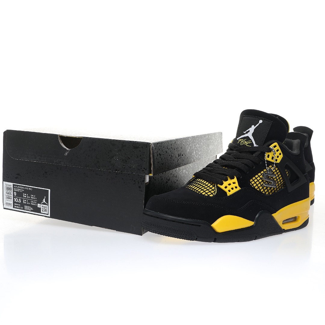 (85% -90% ARR)  Jordan 4 Retro Thunder (2023)  DH6927-017