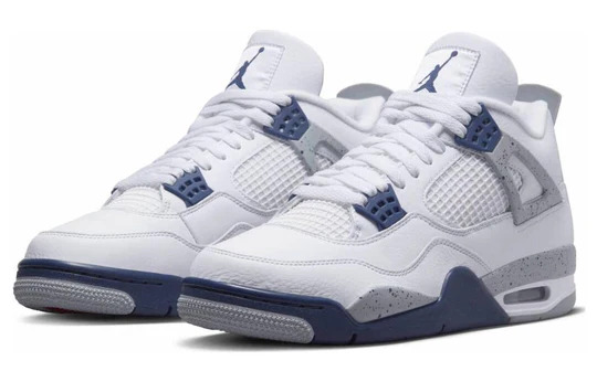 (Excellent)  Jordan 4 Retro Midnight Navy