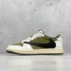 (70%-75% ARR)  Jordan 1 Retro Low OG SP Travis Scott Medium Olive DM7866-200