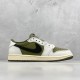 (70%-75% ARR)  Jordan 1 Retro Low OG SP Travis Scott Medium Olive DM7866-200