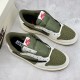 (70%-75% ARR)  Jordan 1 Retro Low OG SP Travis Scott Medium Olive DM7866-200