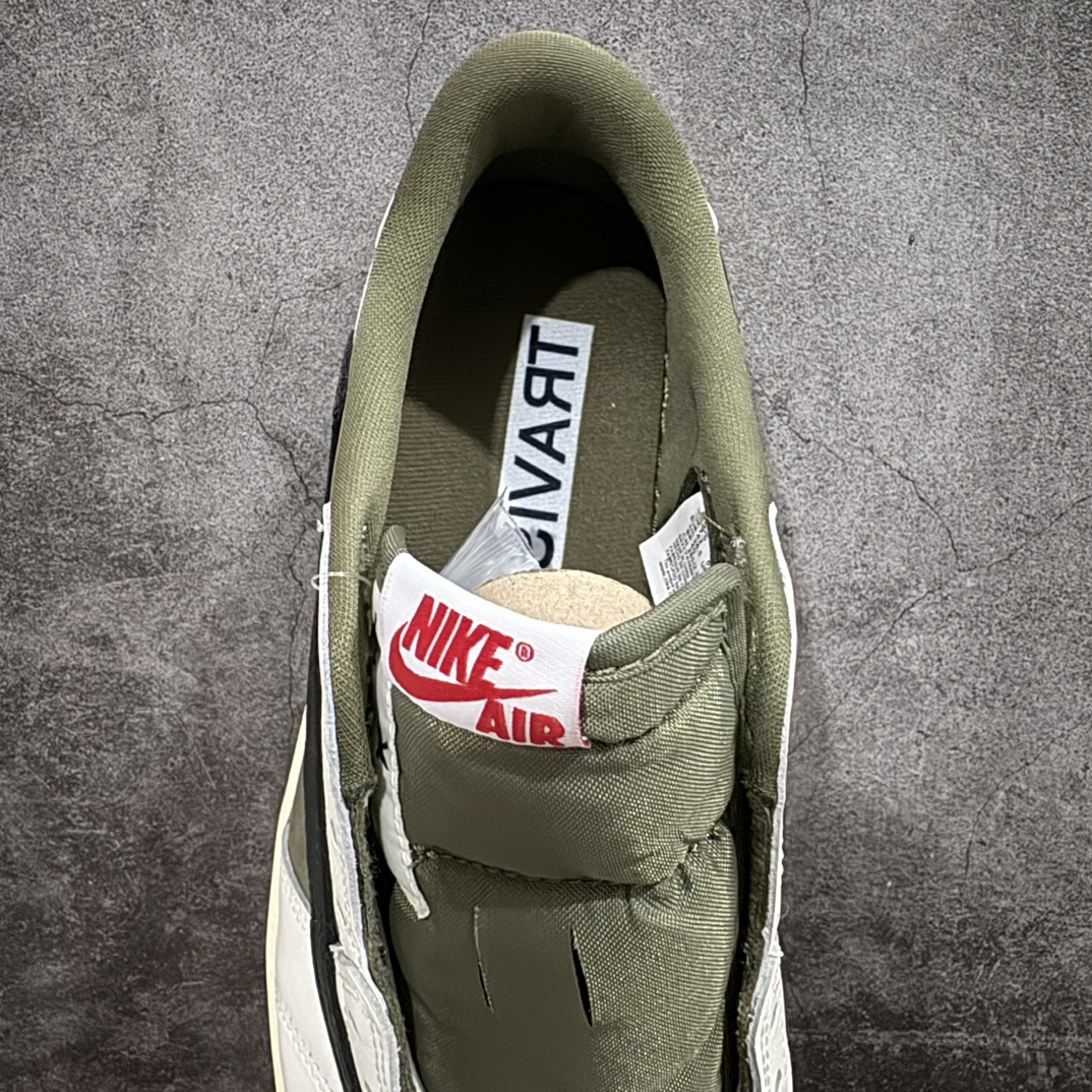 (80%-85% ARR)  Jordan 1 Retro Low OG SP Travis Scott Medium Olive DM7866-200