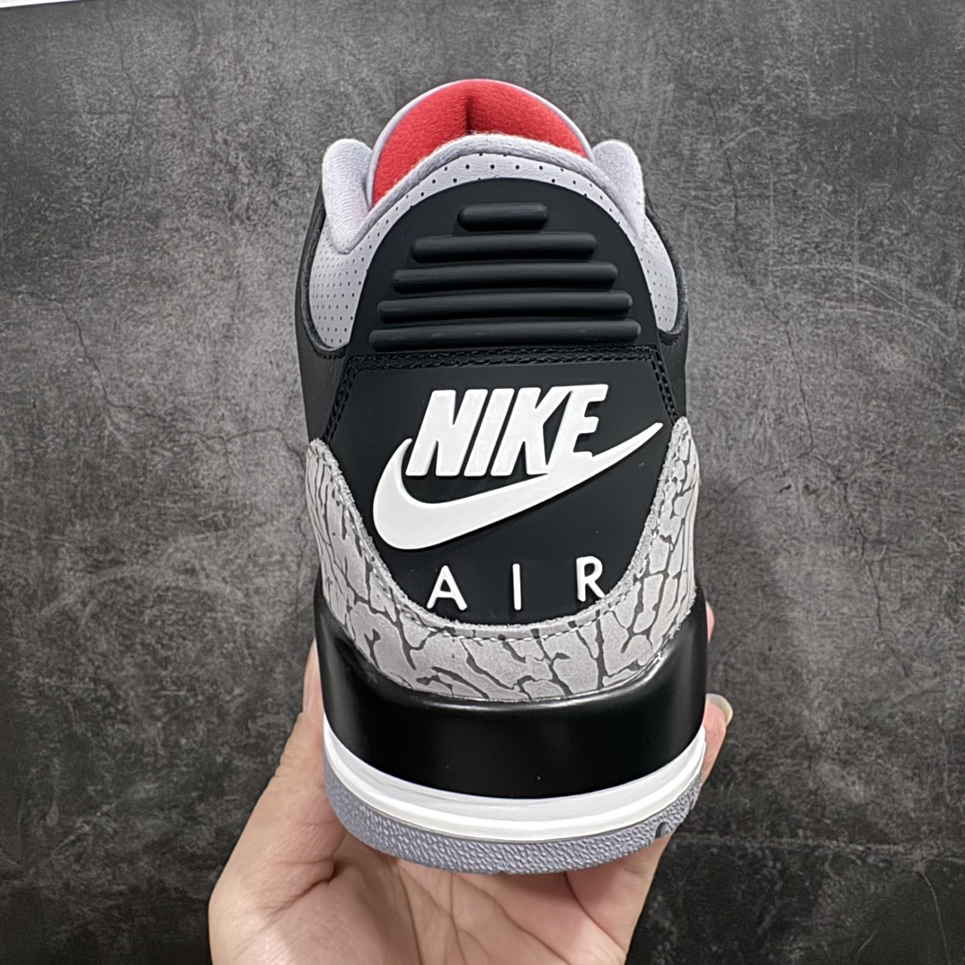 (80%-85% ARR)  Jordan 3 Retro OG Black Cement (2024) DN3707-010