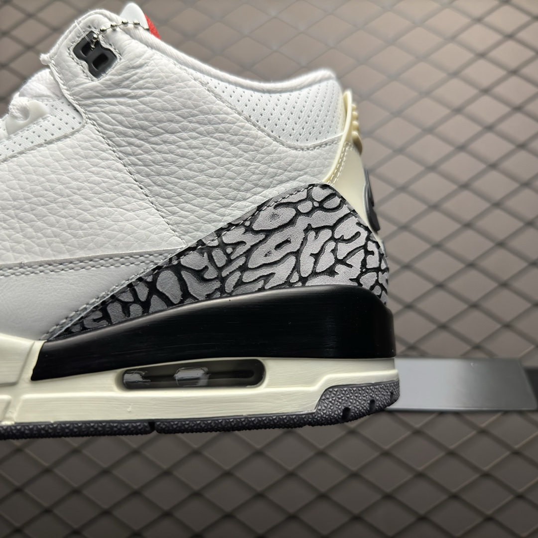 (80%-85% ARR)  Jordan 3 Retro White Cement Reimagined DN3707-100