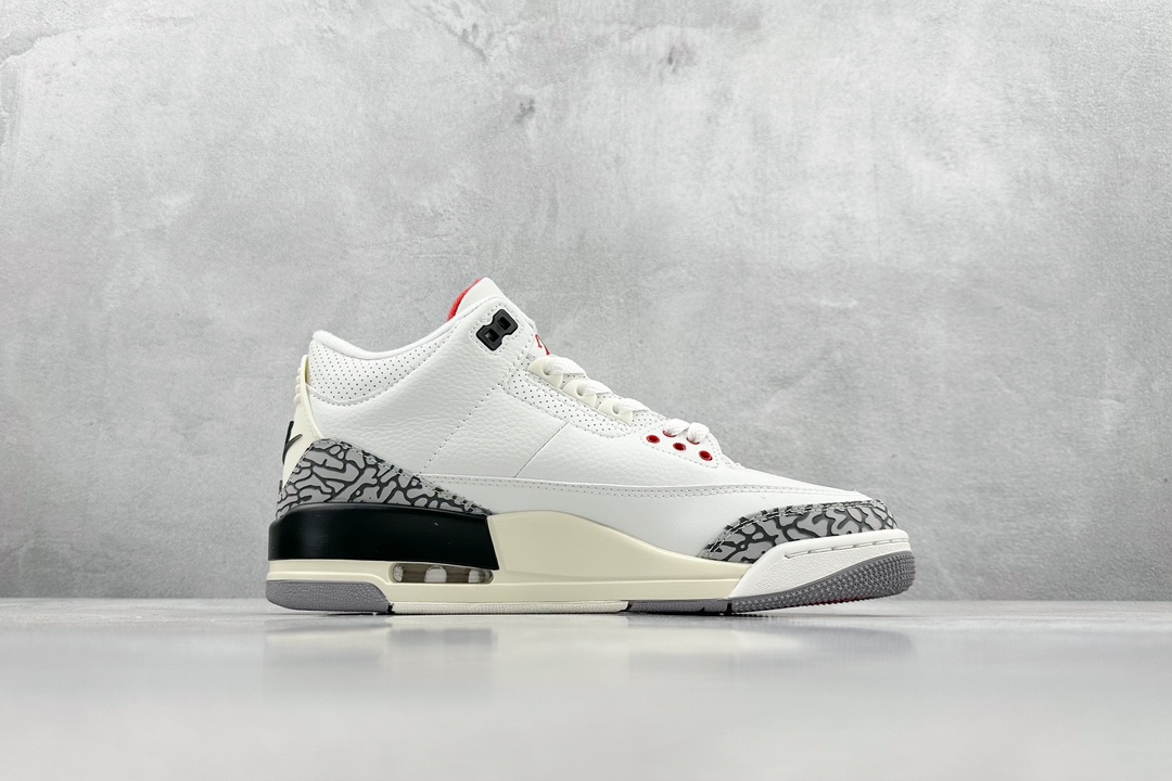 (75%-80% ARR)  Jordan 3 Retro White Cement Reimagined DN3707-100