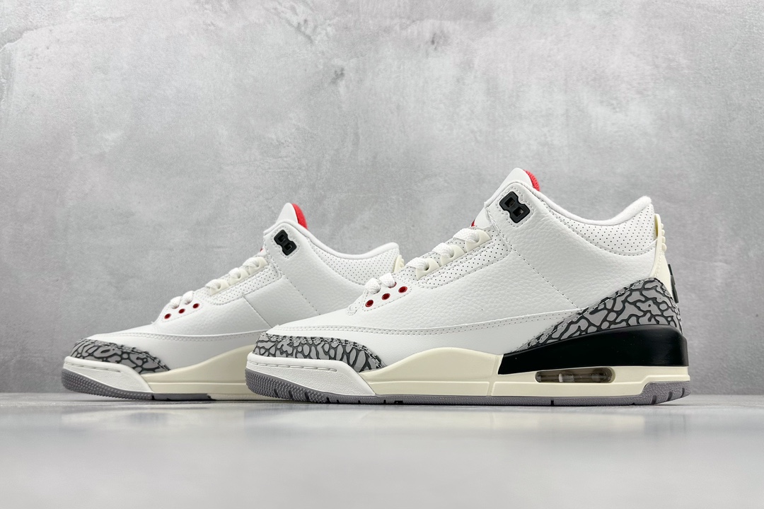 (75%-80% ARR)  Jordan 3 Retro White Cement Reimagined DN3707-100