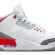 (Excellent)  Jordan 3 Retro Fire Red (2022)