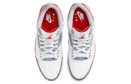 (Excellent)  Jordan 3 Retro Fire Red (2022)