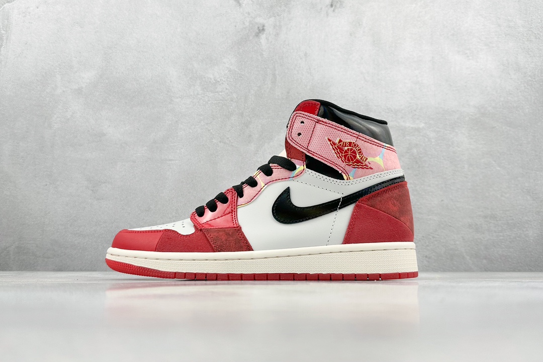 (75%-80% ARR)   Jordan 1 Retro High OG Spider-Man Across the Spider-Verse DV1748-601