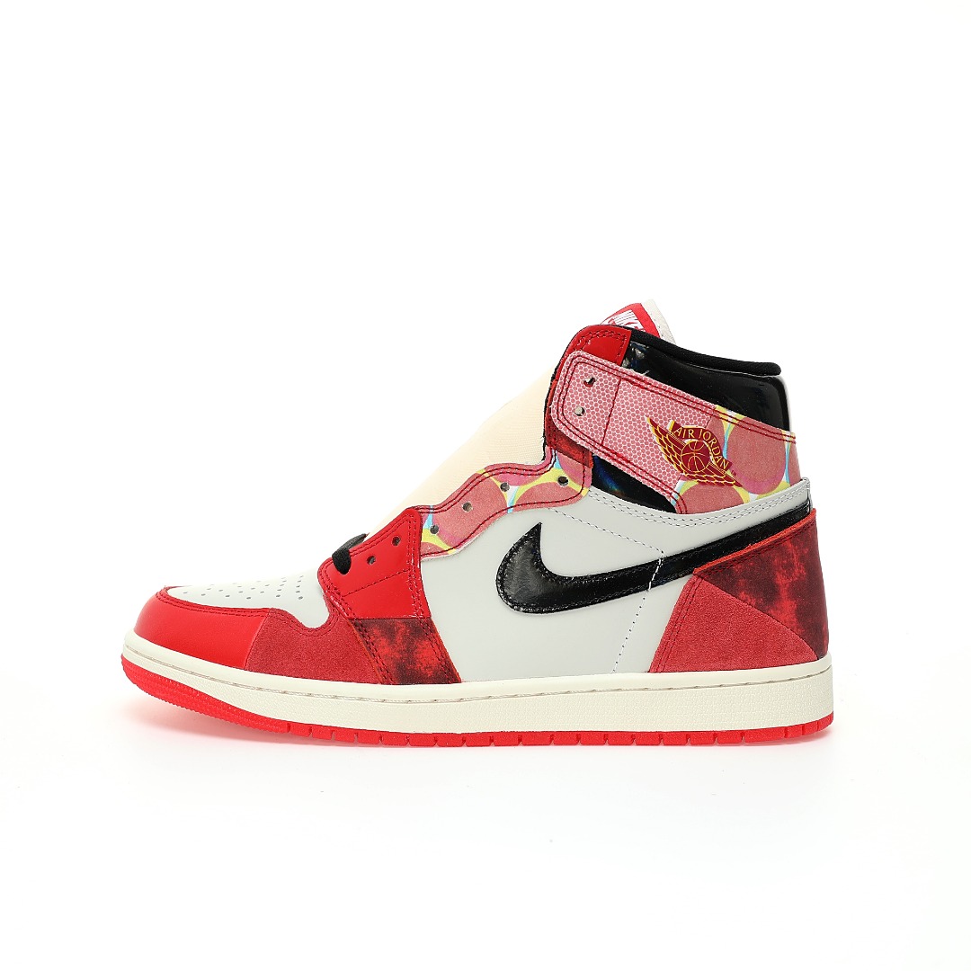 (80%-85% ARR)   Jordan 1 Retro High OG Spider-Man Across the Spider-Verse DV1748-601