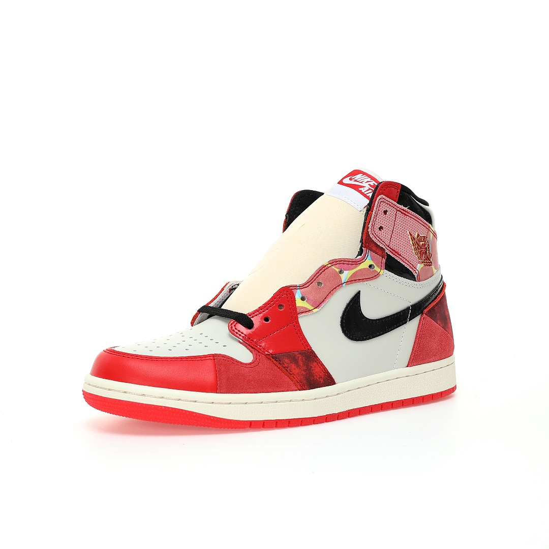 (80%-85% ARR)   Jordan 1 Retro High OG Spider-Man Across the Spider-Verse DV1748-601