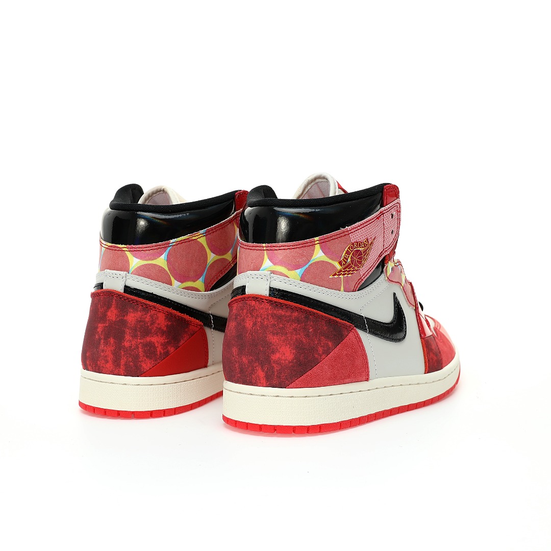 (80%-85% ARR)   Jordan 1 Retro High OG Spider-Man Across the Spider-Verse DV1748-601