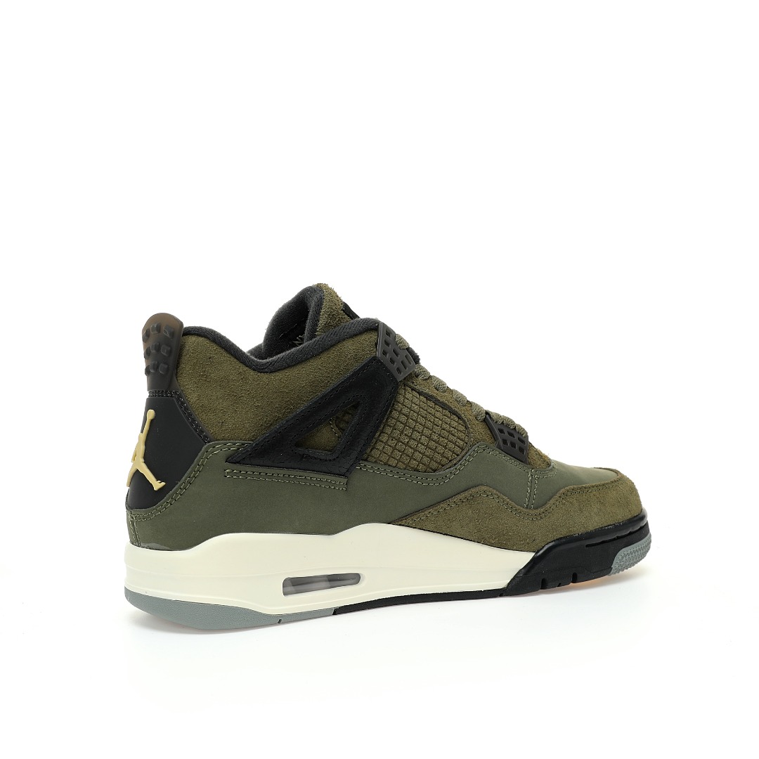 (75%-80% ARR)  Jordan 4 Retro SE Craft Medium Olive FB9927-200