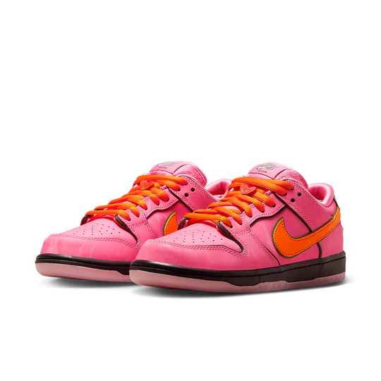 (Excellent)  Nike SB Dunk Low The Powerpuff Girls Blossom