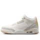 (Excellent)  Jordan 3 Retro Craft Ivory