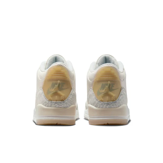 (Excellent)  Jordan 3 Retro Craft Ivory