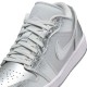 Jordan 1 Low SE Metallic Silver (Women's)