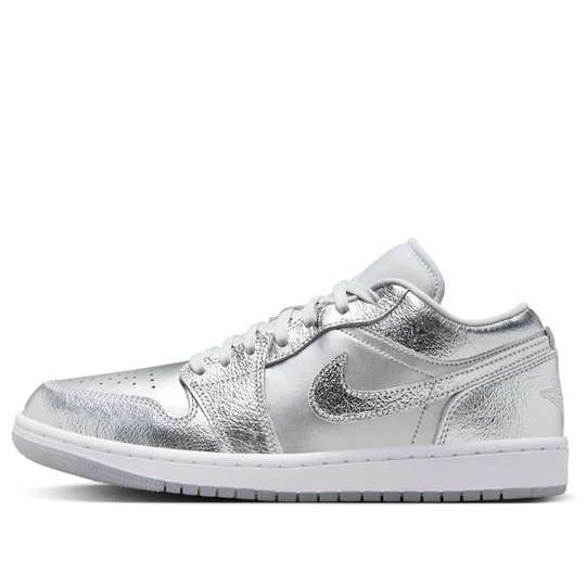 Jordan 1 Low SE Metallic Silver (Women's)