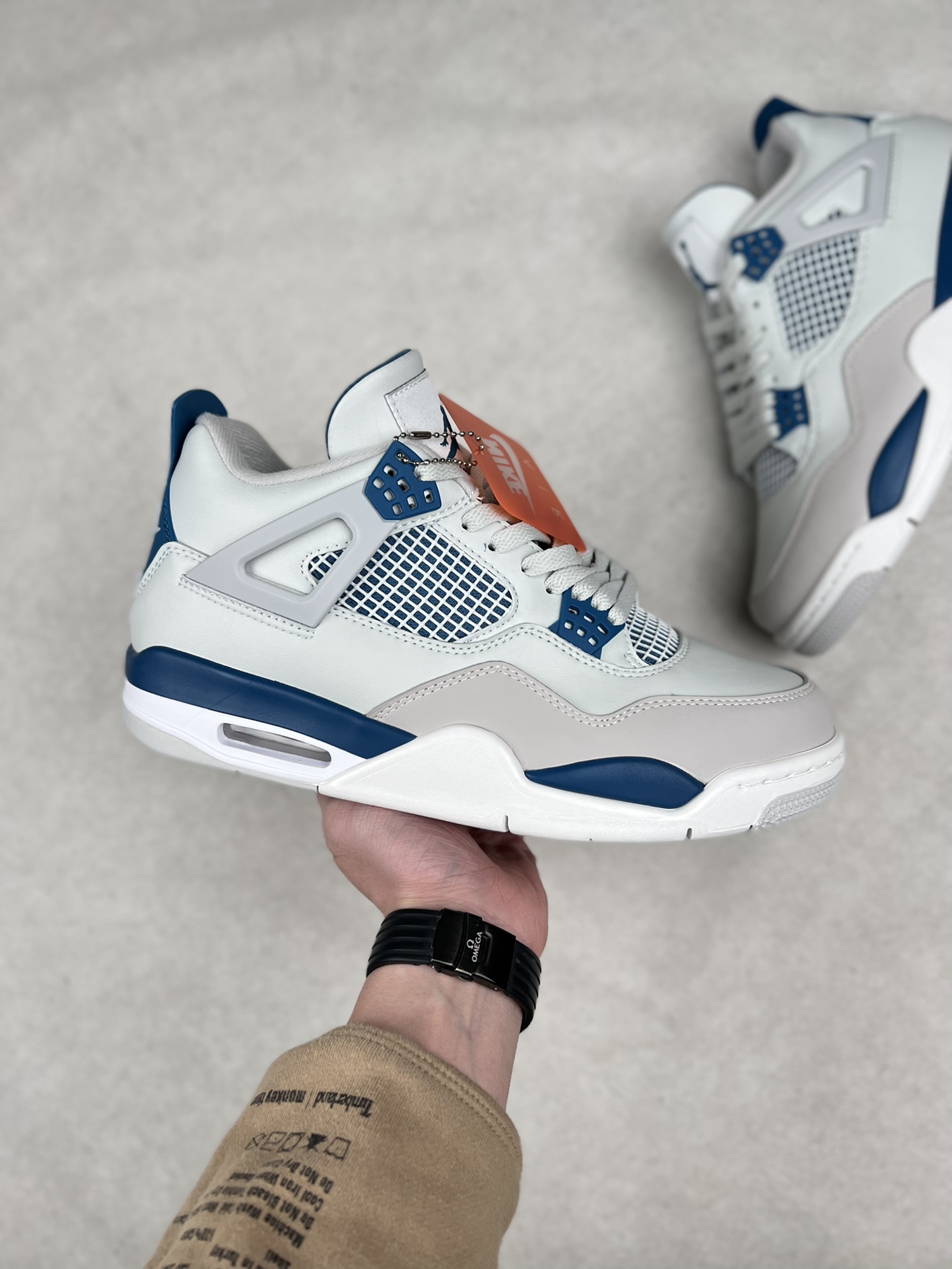 (75%-80% ARR)  Jordan 4 Retro Military Blue (2024) FV5029-141