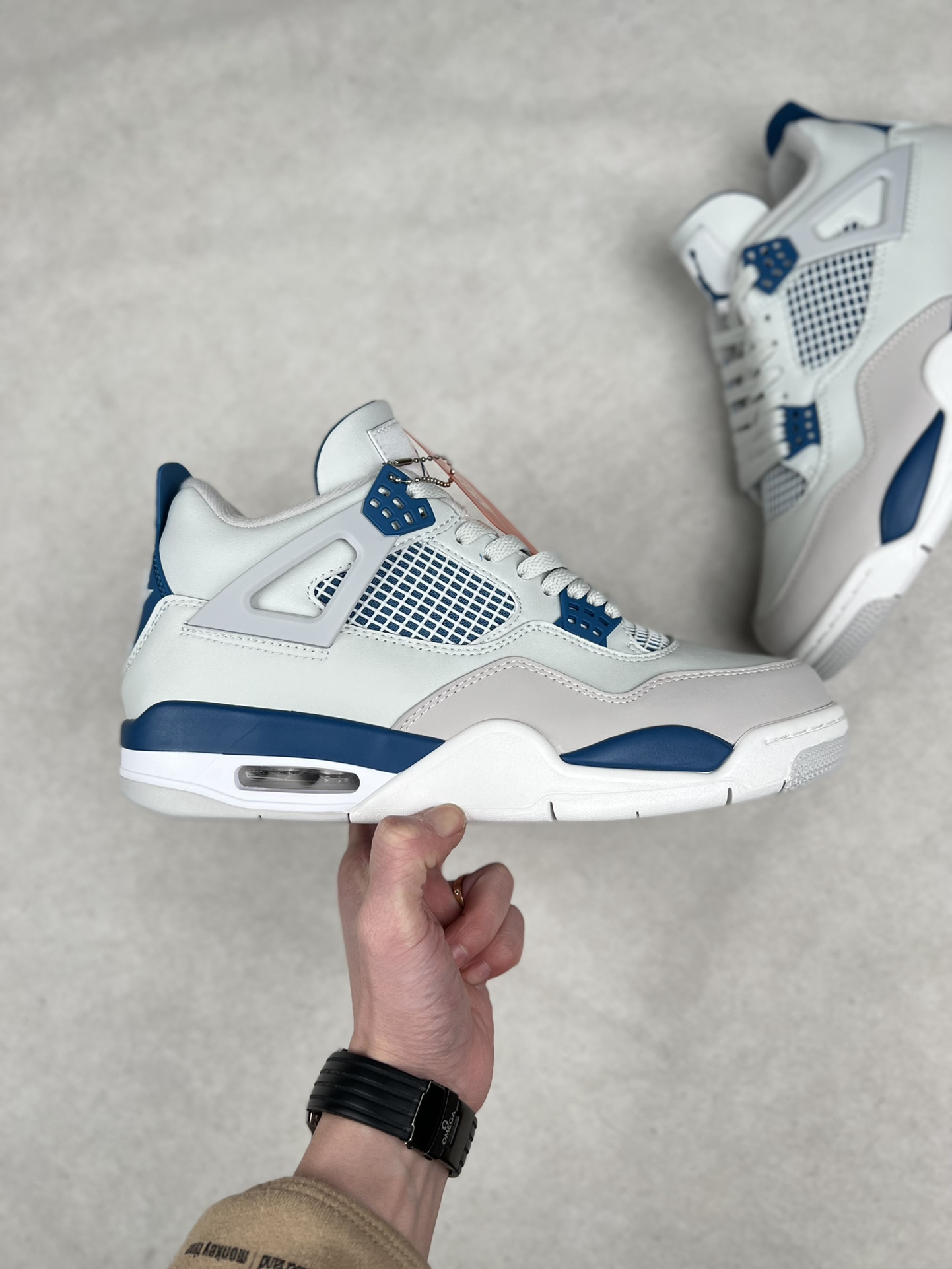 (75%-80% ARR)  Jordan 4 Retro Military Blue (2024) FV5029-141