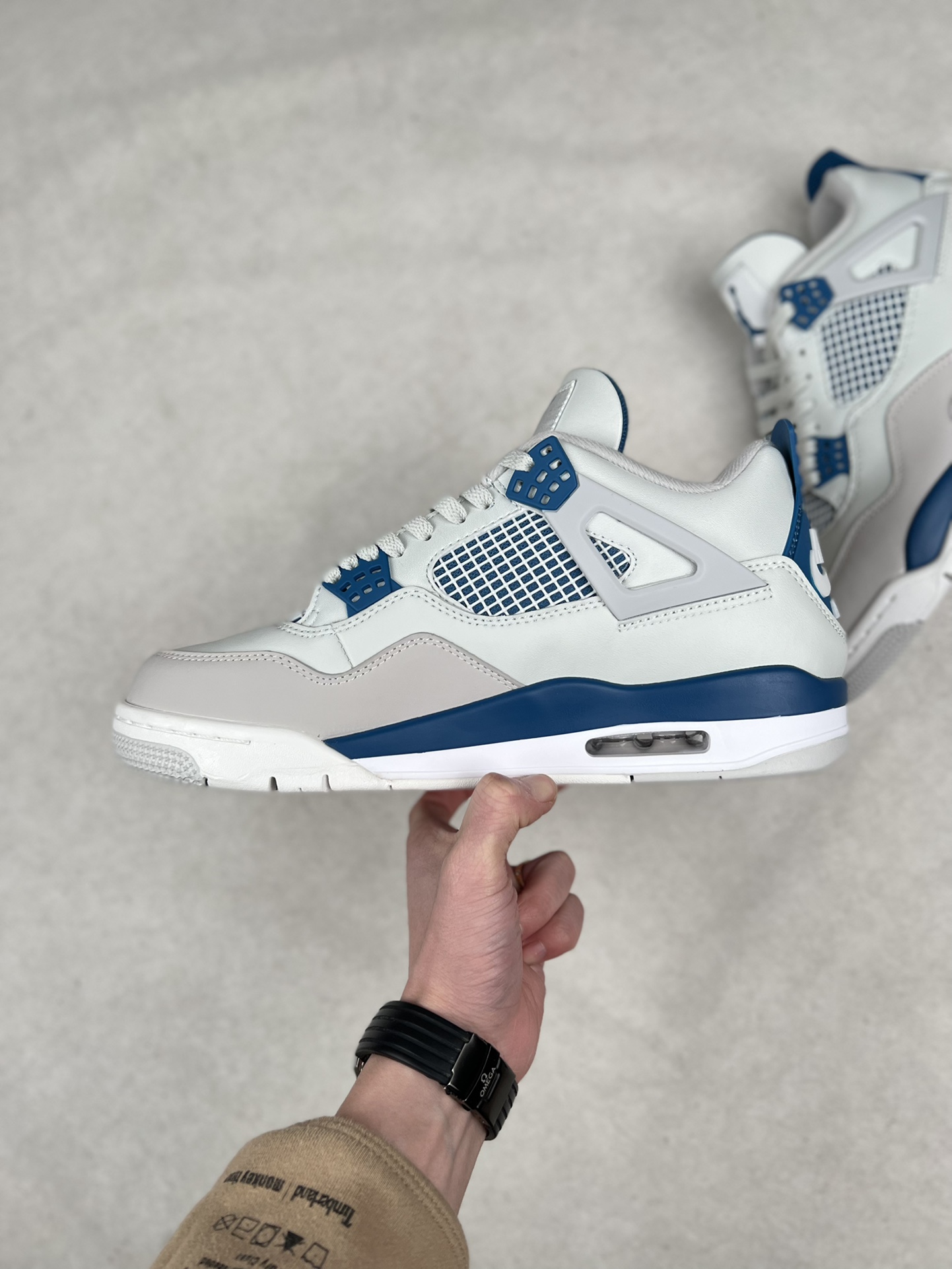 (75%-80% ARR)  Jordan 4 Retro Military Blue (2024) FV5029-141