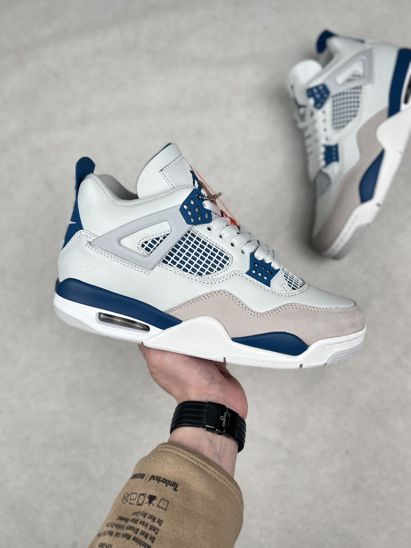 (80%-85% ARR)  Jordan 4 Retro Military Blue (2024) FV5029-141