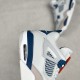 (80%-85% ARR)  Jordan 4 Retro Military Blue (2024) FV5029-141