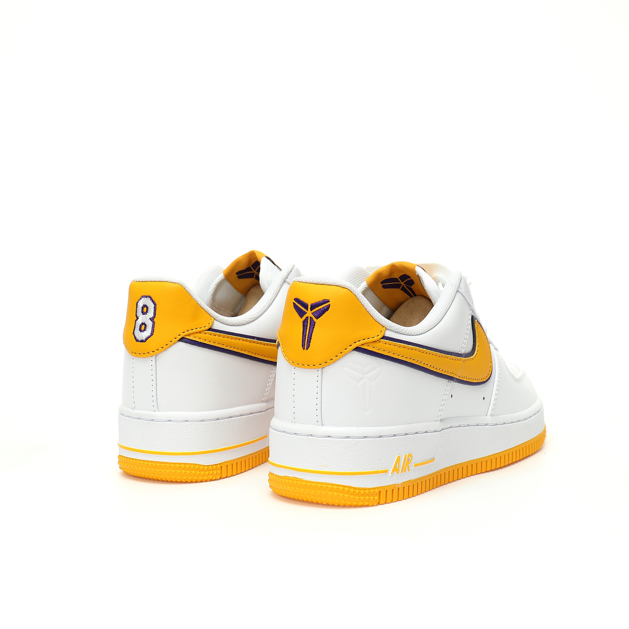 (70%-75% ARR)  Nike Air Force 1 Low Retro QS Kobe Bryant Lakers Home FZ1151-100