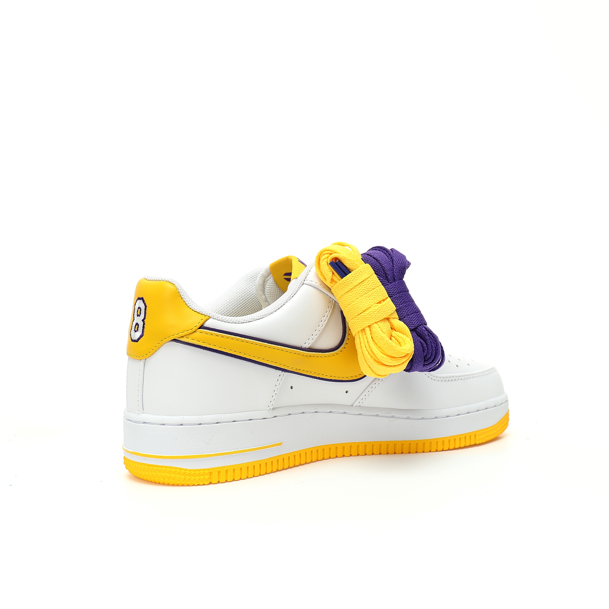 (About 80% ARR)  Nike Air Force 1 Low Retro QS Kobe Bryant Lakers Home FZ1151-100