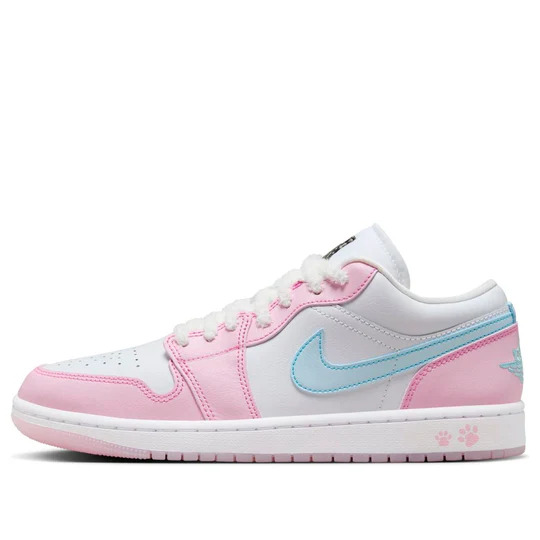 Jordan 1 Low SE Paw Print Pink Foam (Women's)