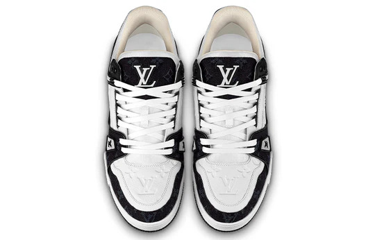 Louis Vuitton LV Trainer White Black