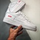 (60%-70% ARR)  Nike Air Force 1 Low Supreme White CU9225-100