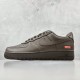 (60% -70% ARR)  Nike Air Force 1 Low Supreme Baroque Brown CU9225-200