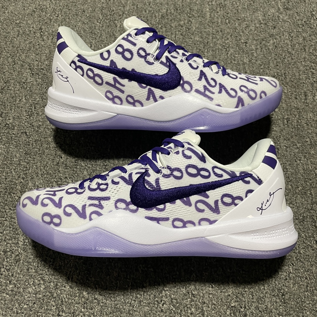 (80%-85% ARR) Nike Kobe 8 Protro Court Purple FQ3549-100