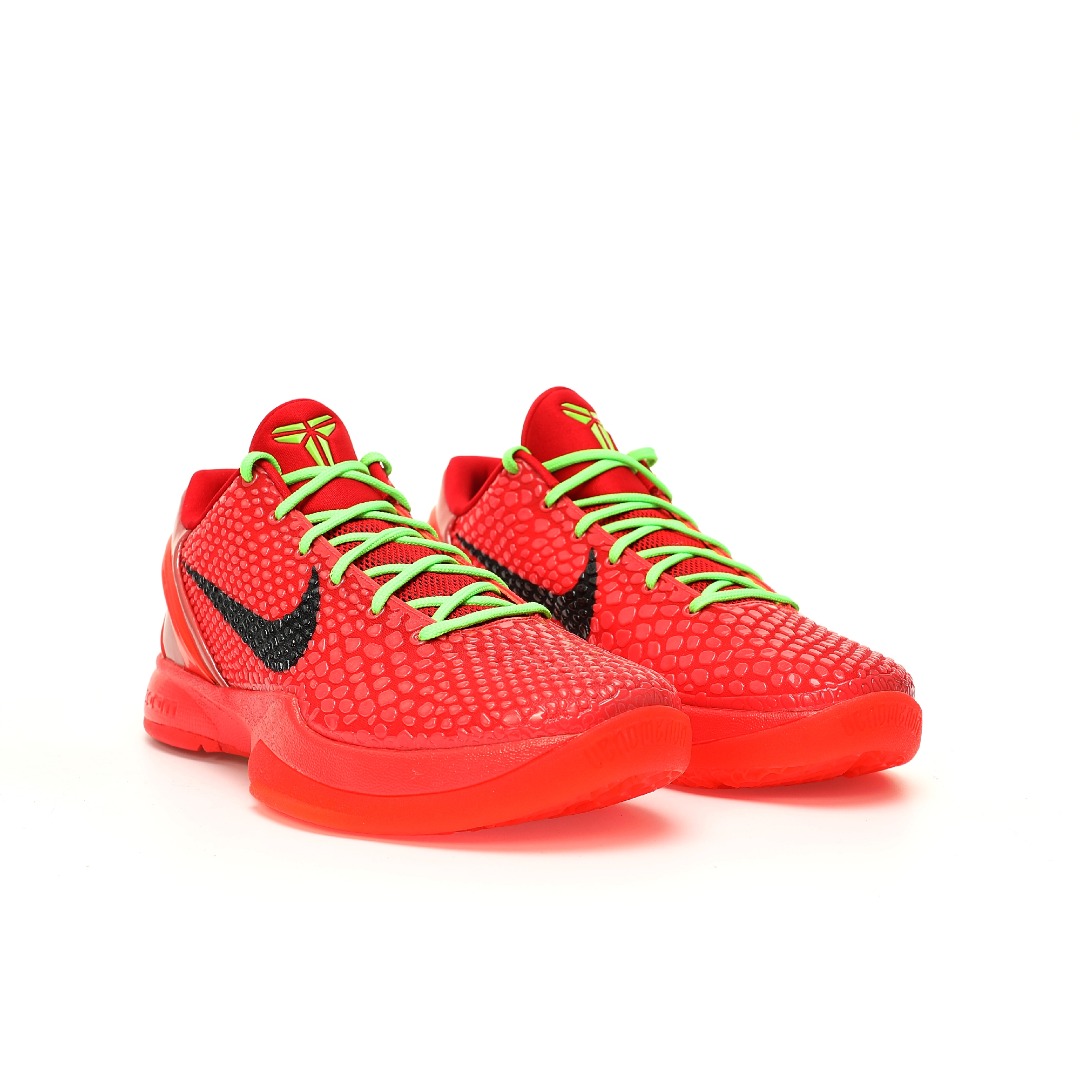 (75% -80% ARR)  Nike Kobe 6 Protro Reverse Grinch FV4921-600