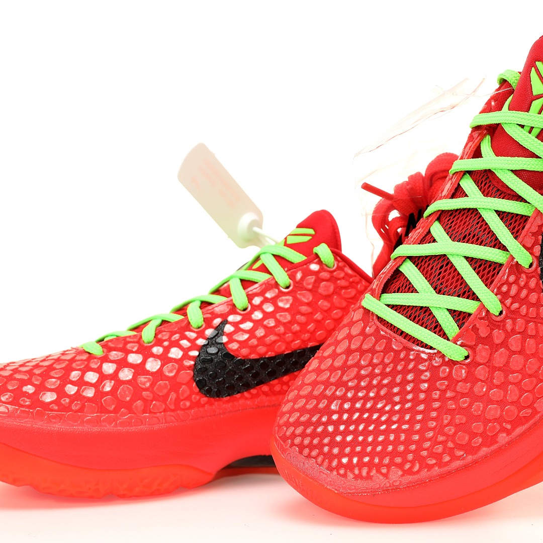 (80% ARR about)  Nike Kobe 6 Protro Reverse Grinch FV4921-600