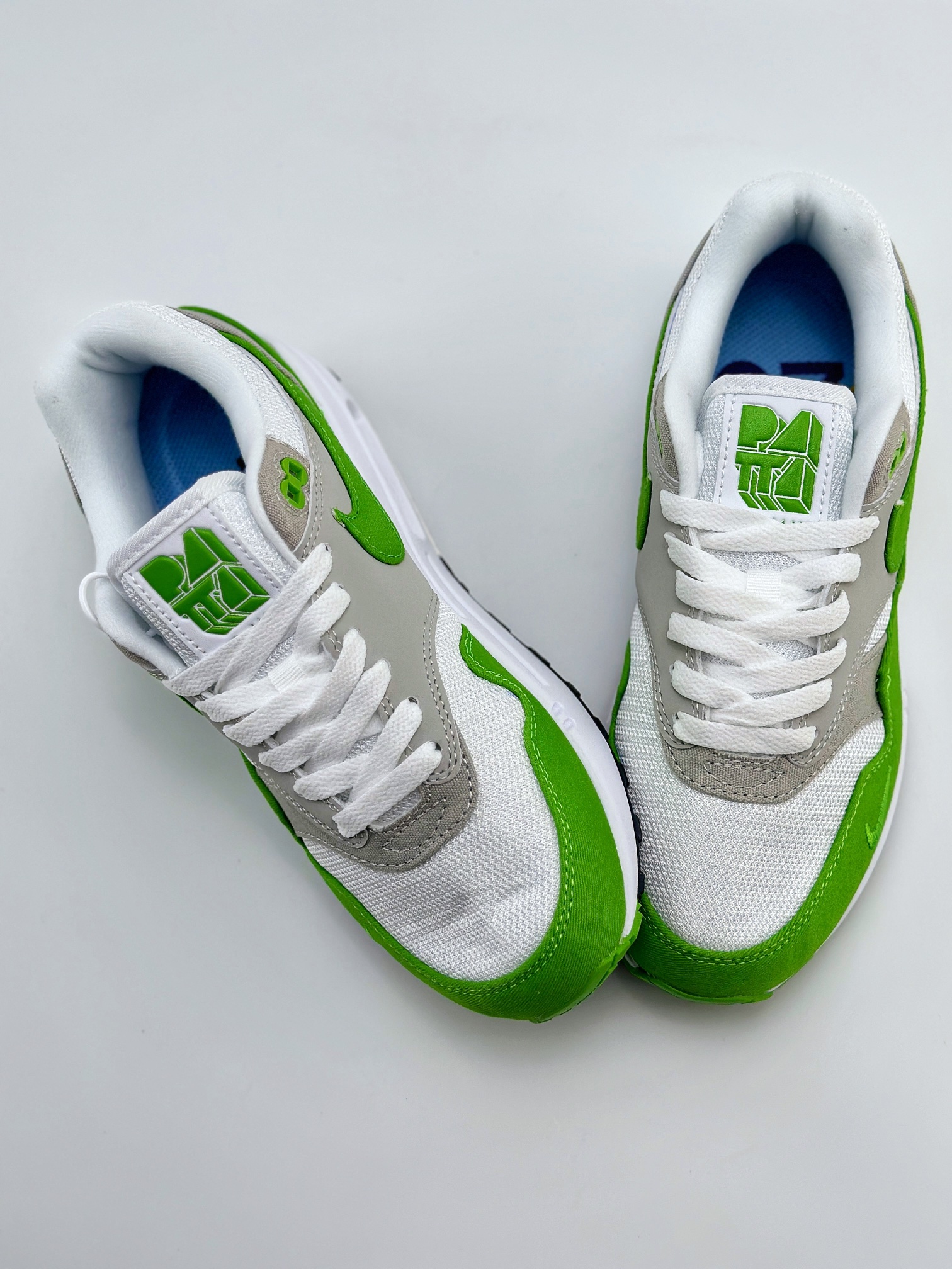 (75%-80% ARR)  Nike Air Max 1 Patta 20th Anniversary Chlorophyll