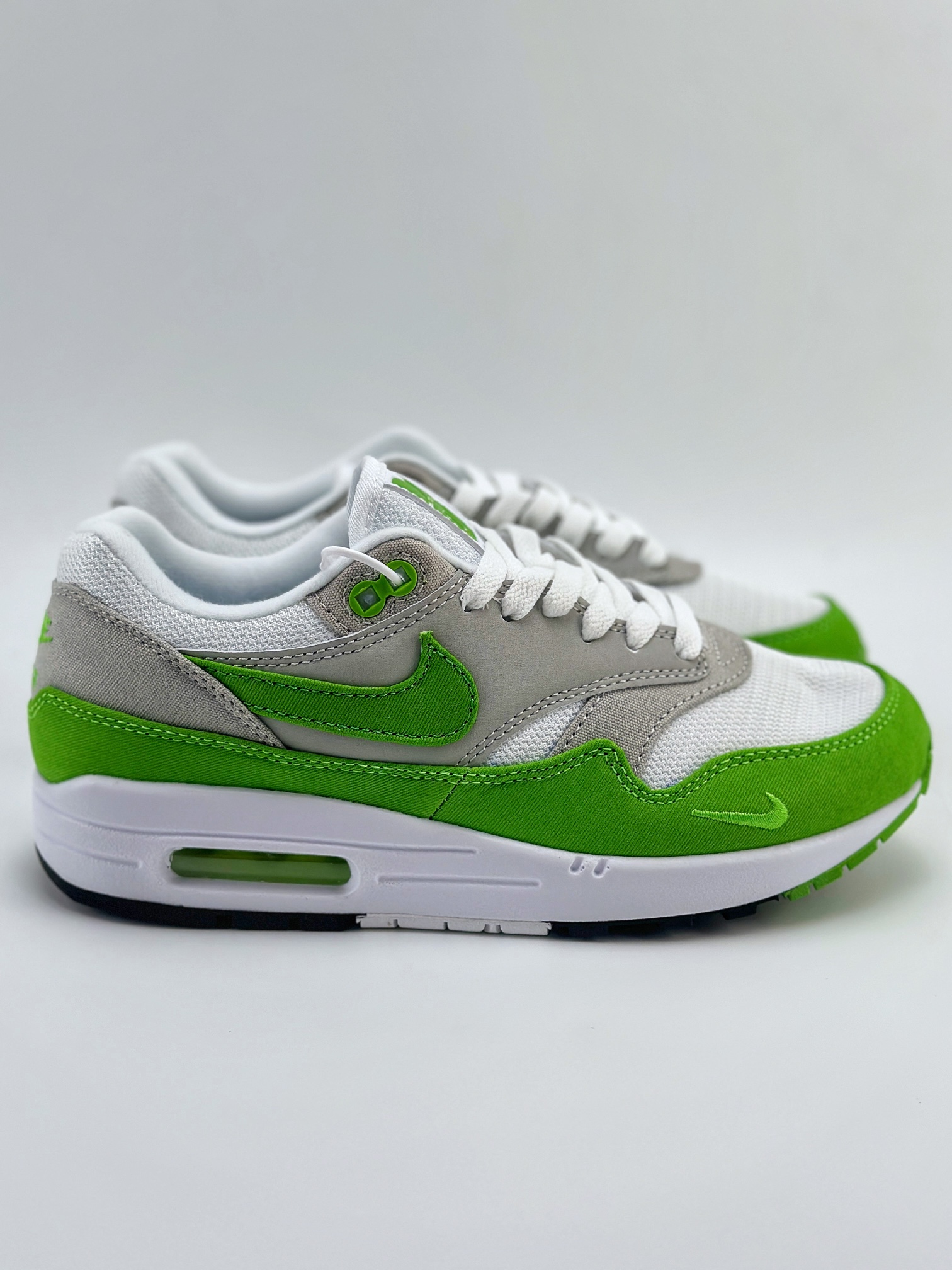 (75%-80% ARR)  Nike Air Max 1 Patta 20th Anniversary Chlorophyll